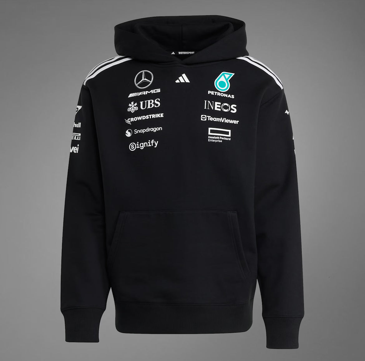 Mercedes AMG Petronas Adidas F1 2025 Team Hoodie