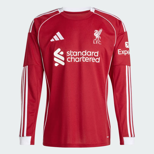 Liverpool FC 25/26 Home Jersey - Long Sleeve