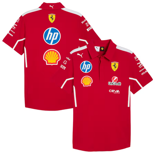 Scuderia Ferrari 2025 Team Polo