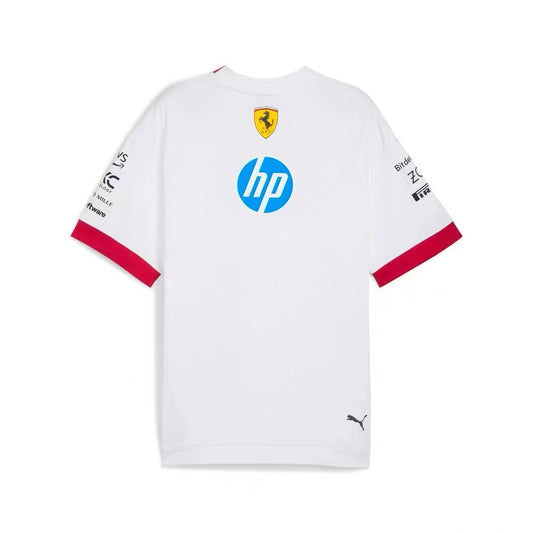 Scuderia Ferrari 2025 Team T-Shirt - White