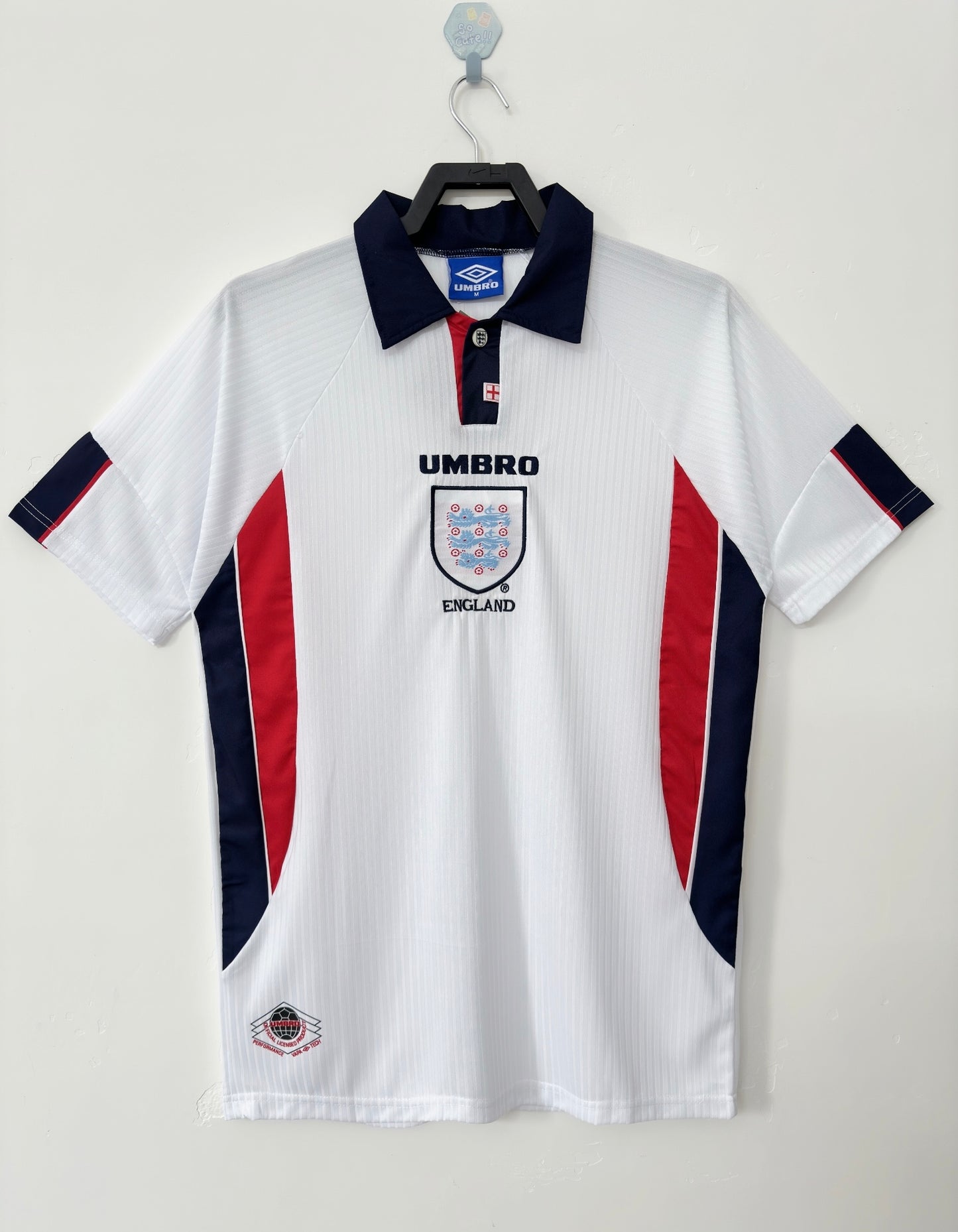 England 98/99 Home Jersey - Short Sleeve