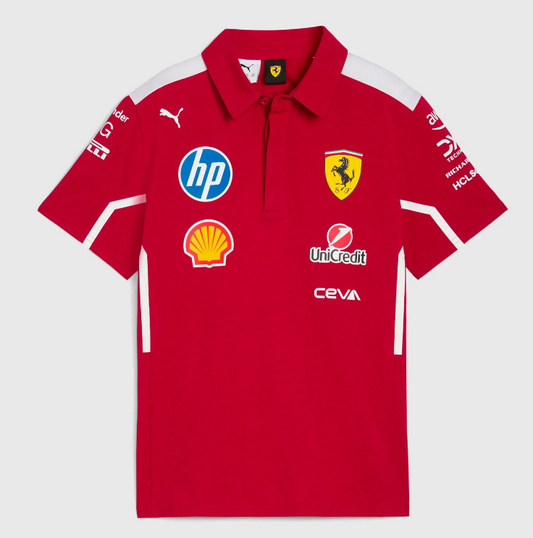 Scuderia Ferrari 2025 Team Polo