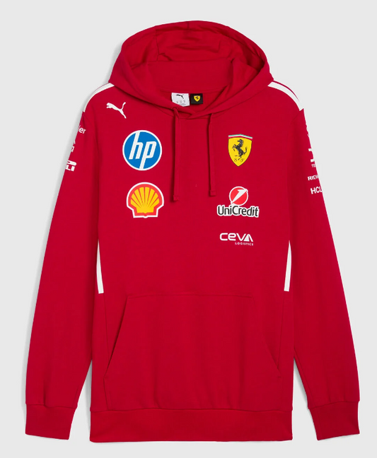 Scuderia Ferrari 2025 Team Hoodie