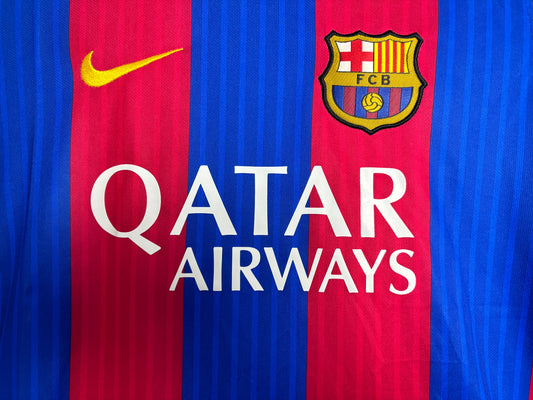 FC Barcelona 16/17 Home Jersey - Long Sleeve