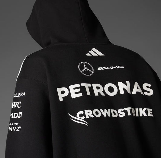 Mercedes AMG Petronas Adidas F1 2025 Team Hoodie