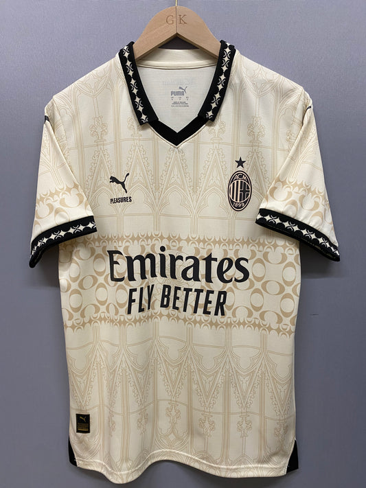 AC Milan 23/24 x Pleasures Fourth Kit - Cream