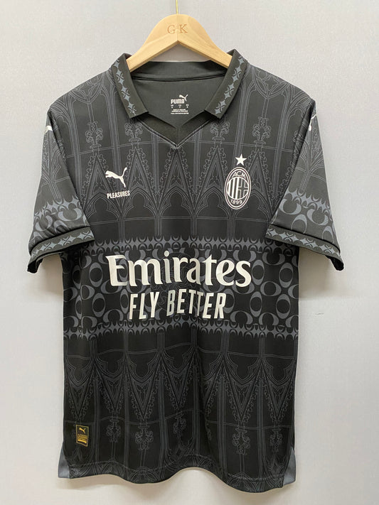 AC Milan 23/24 x Pleasures Fourth Kit - Black